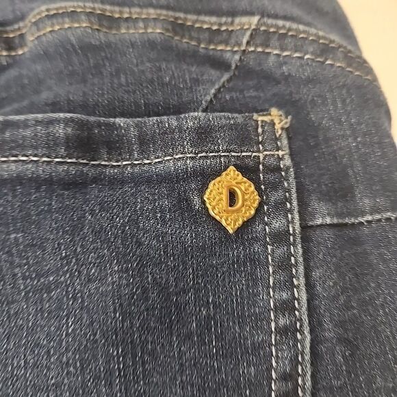 Democracy Ab Solution Comfort Stretch Jeans Womens 16 Blue Casual Streetwear - Picture 9 of 9